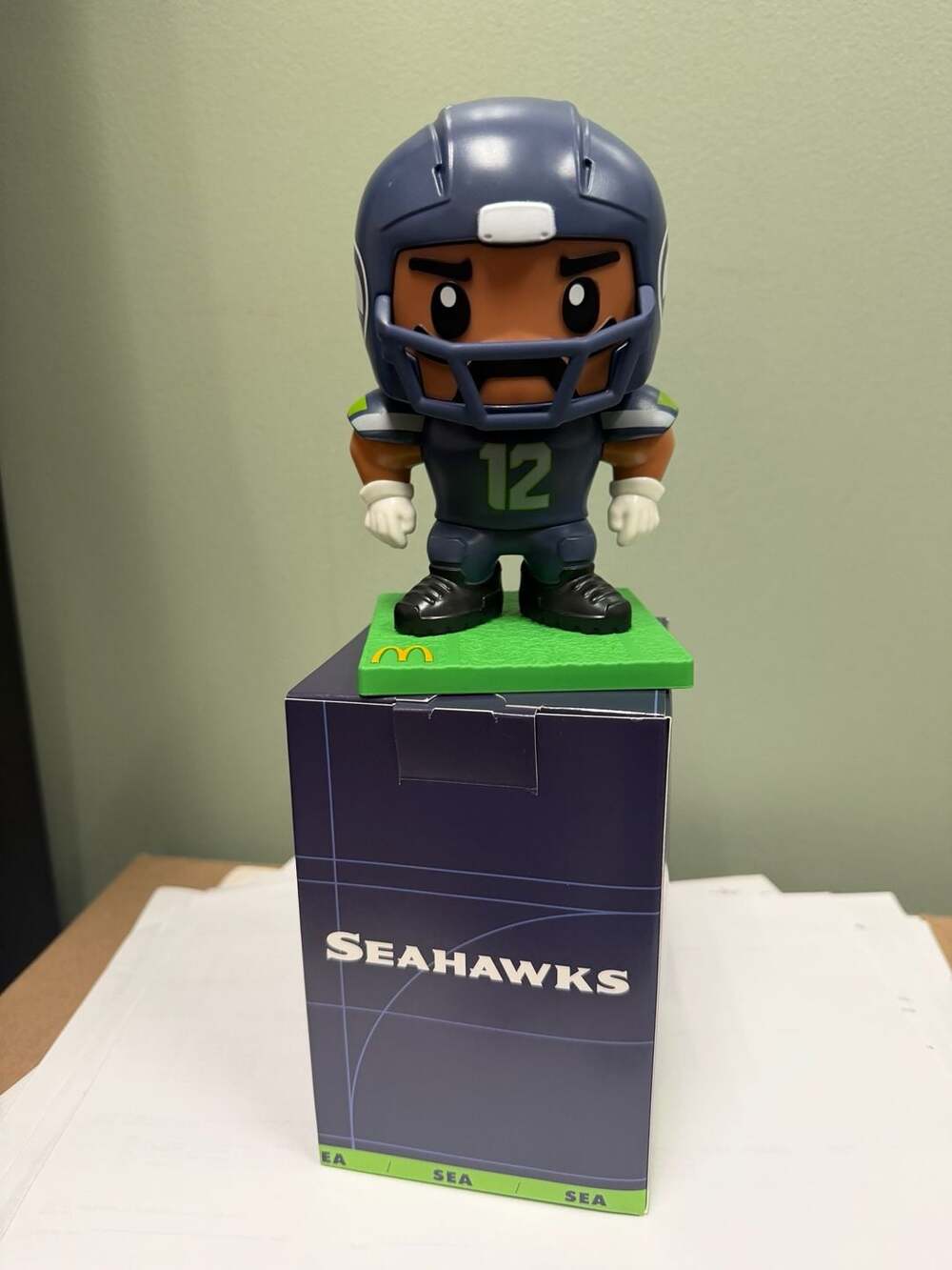 McDonald's Seattle Seahawks Bobblehead Figure 12th Man